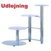 DISPLAY: Tårtställ Aluminium, 4 nivåer Trip-Trap