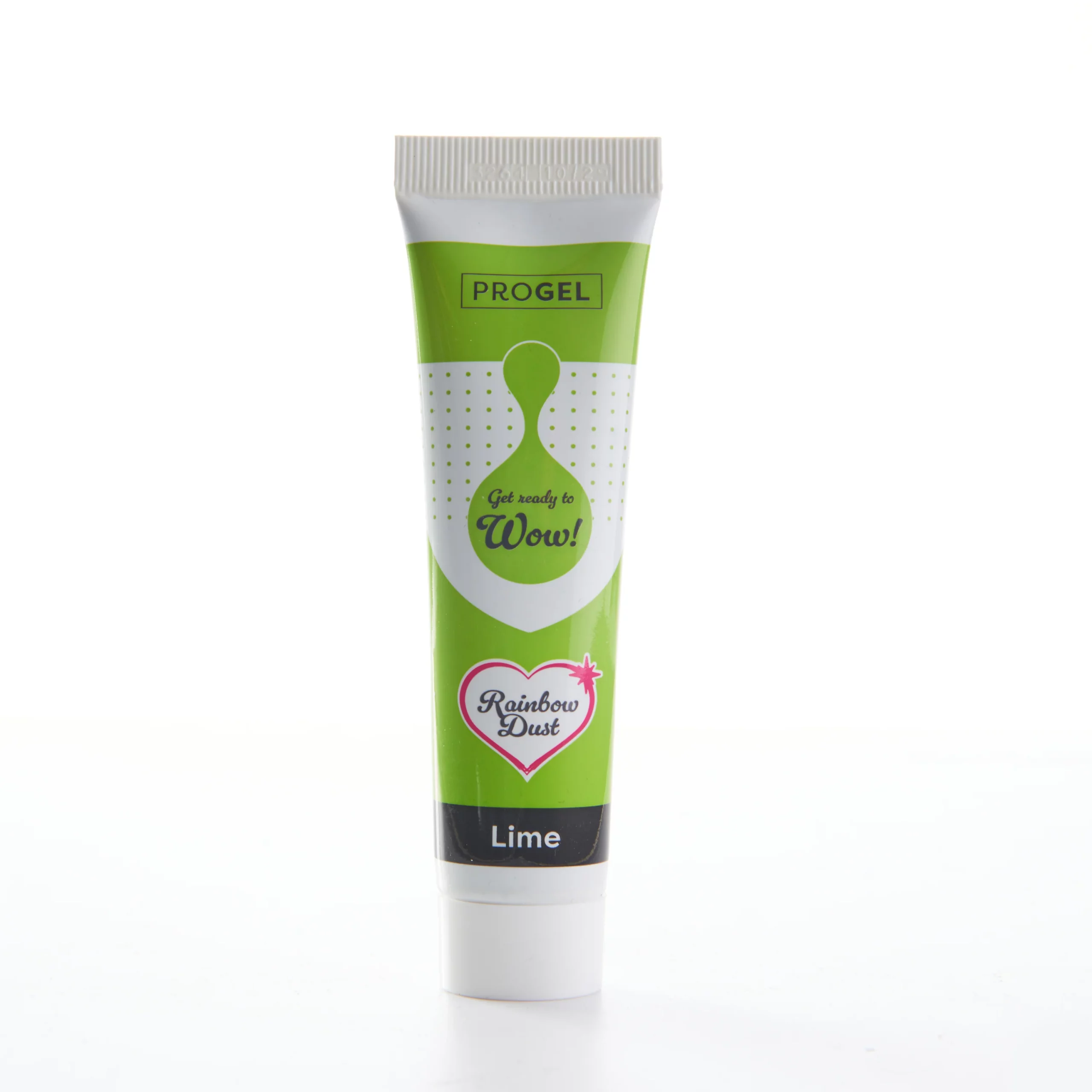 ProGel - Lime Green 25 g, Rainbow Dust