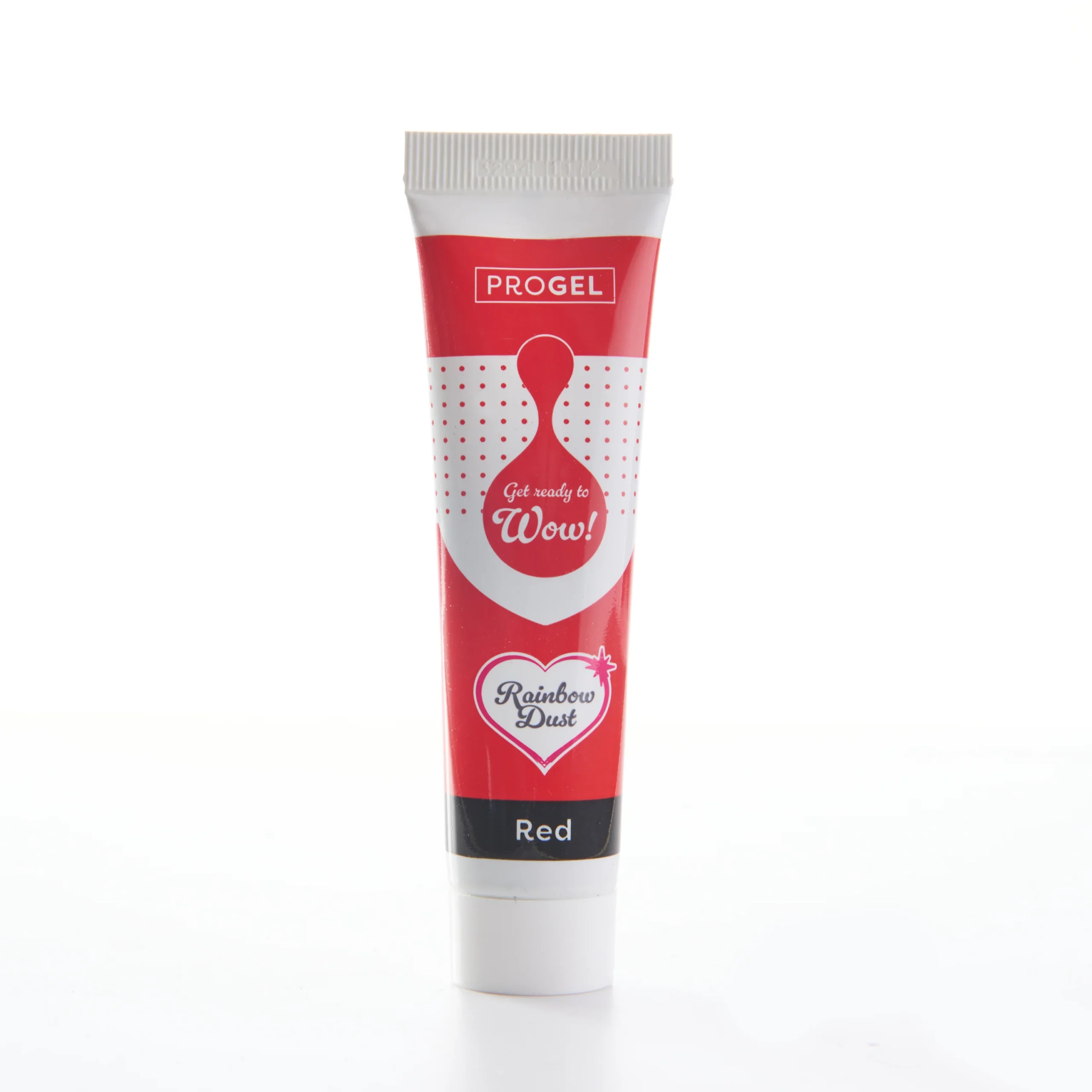 ProGel – Röd 25 g, Rainbow Dust
