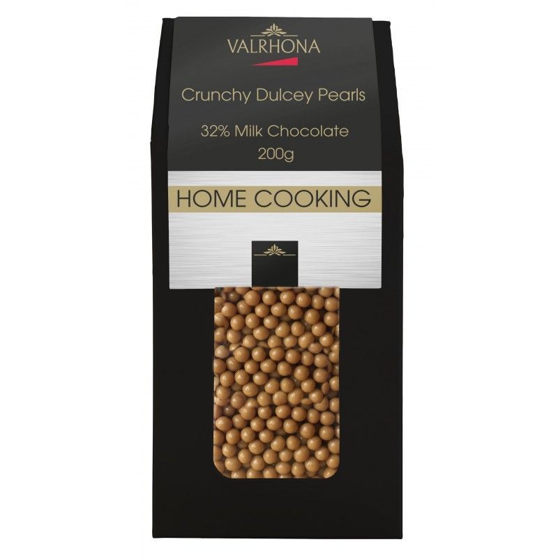 Valrhona Dulcey Cookie Pearls, 200 g