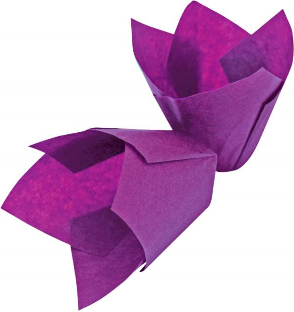 Tulipan Muffinsformar Lila, 200 st.