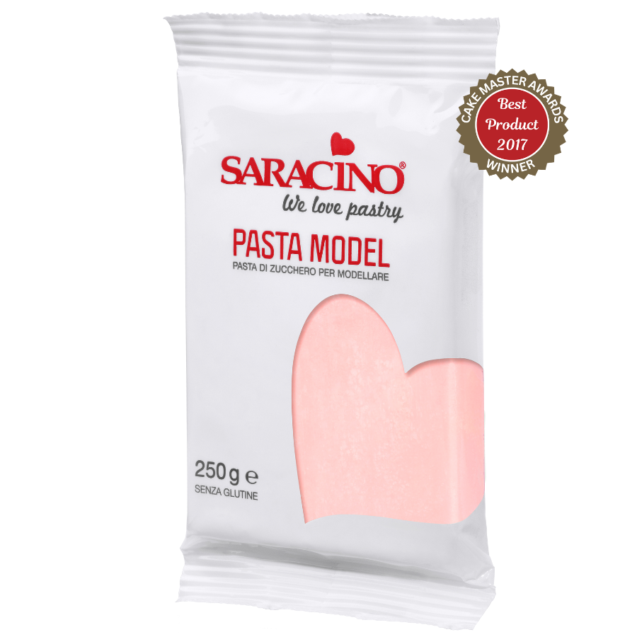 Rosa Modelling Paste - 250 g, Saracino