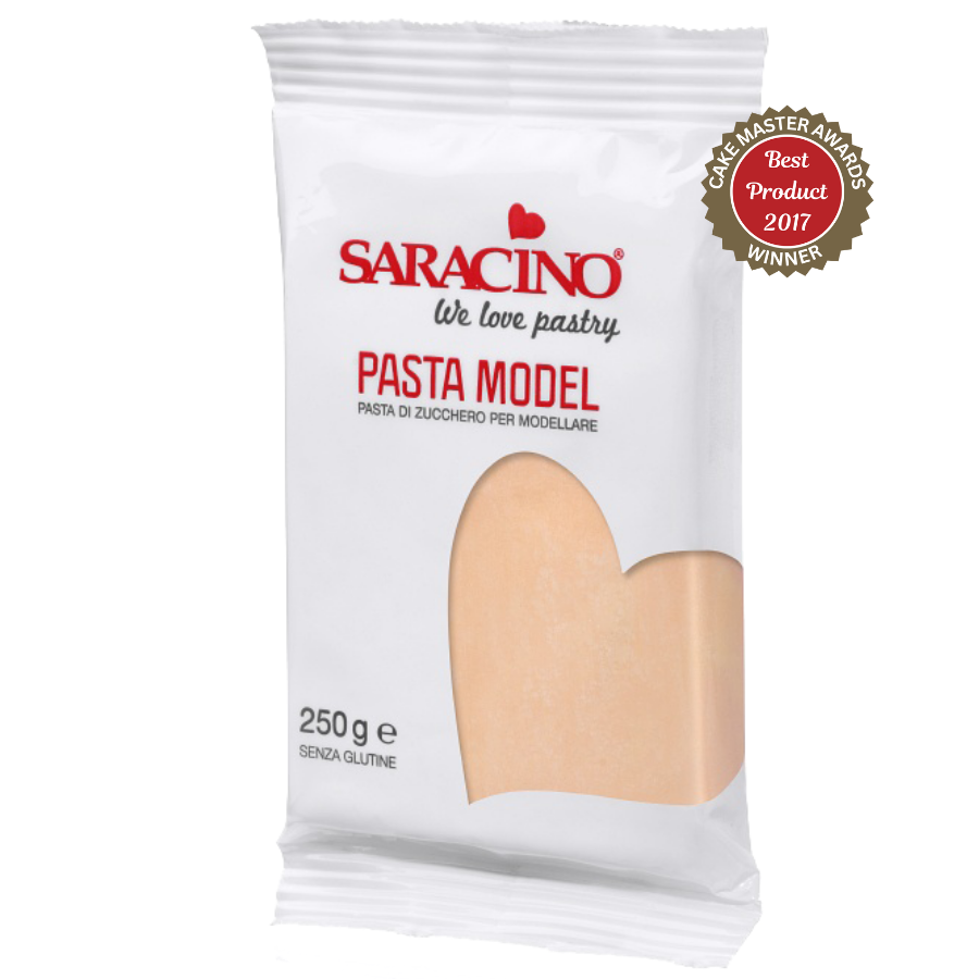 Beige modelleringspasta - 250 g, Saracino