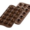 Tartufino boll chokladform, Silikomart
