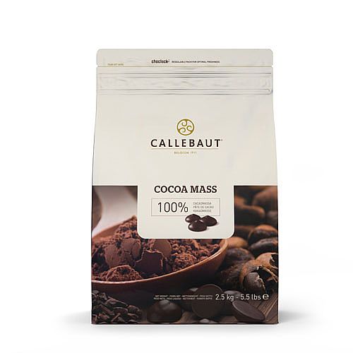 Callebaut kakaomassa - 100 % kakao, 2,5 kg