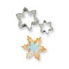 Snöflingor Klistermärken Set - 4,5+7,5 cm, PME