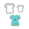 Broderiset för T-shirt/fotbollströja - 4,5+9cm, PME