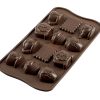 Tea Time - Silikon chokladform, Silikomart