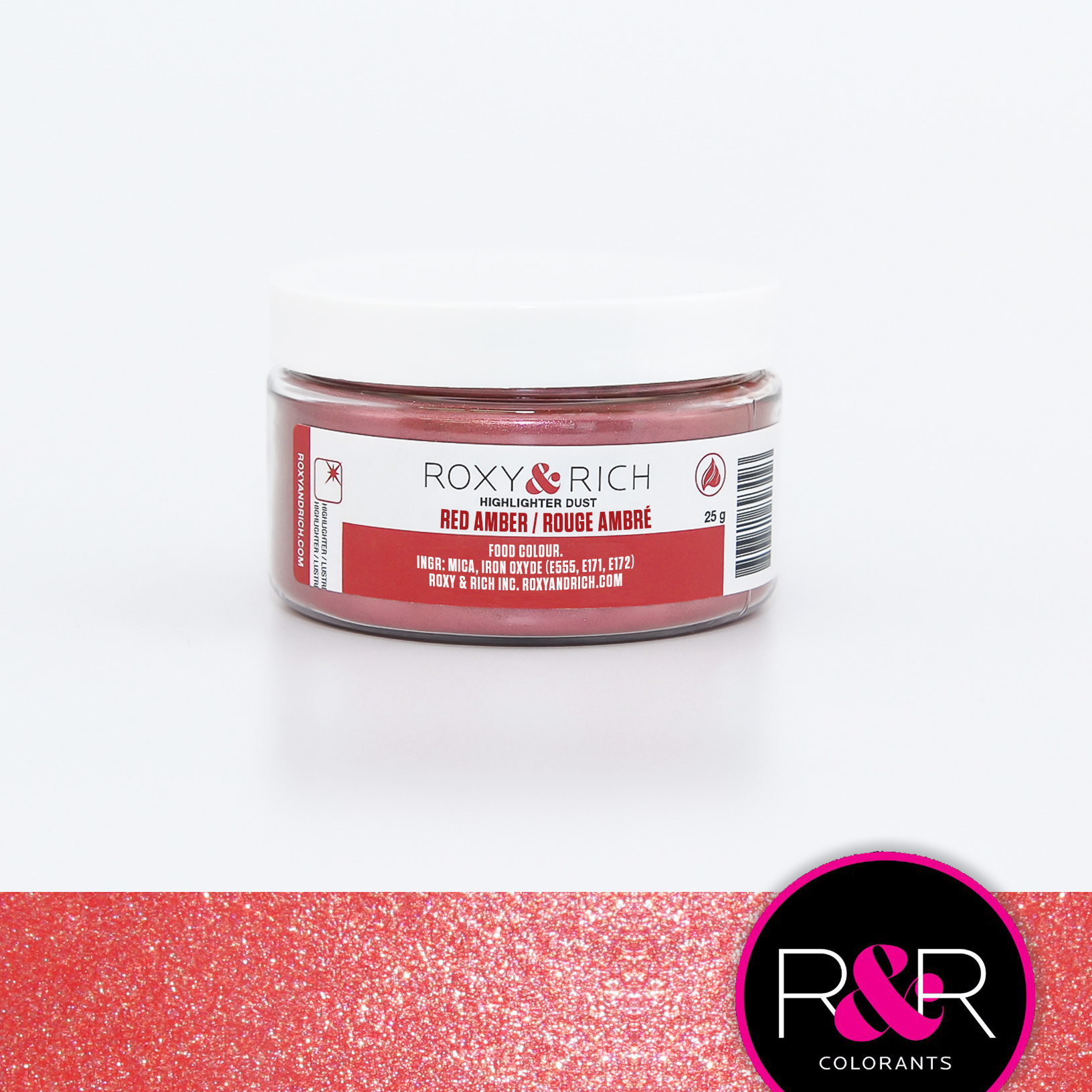 Red Amber 25g - Highlighter-damm, Roxy & Rich^