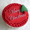 Mini Plaque Merry Christmas, silikonform - Katy Sue