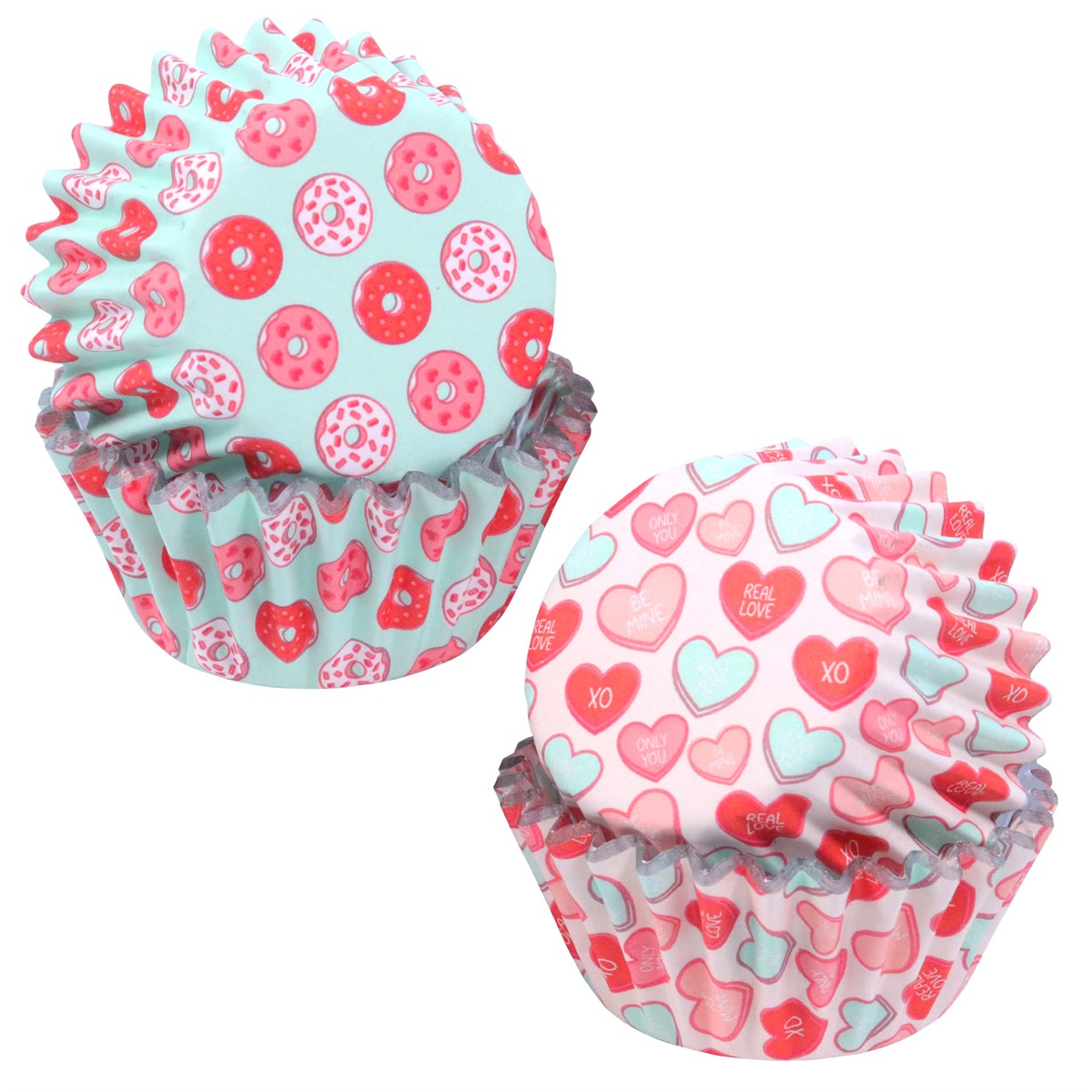 Valentine Mini Muffinsformar - 60 st, PME