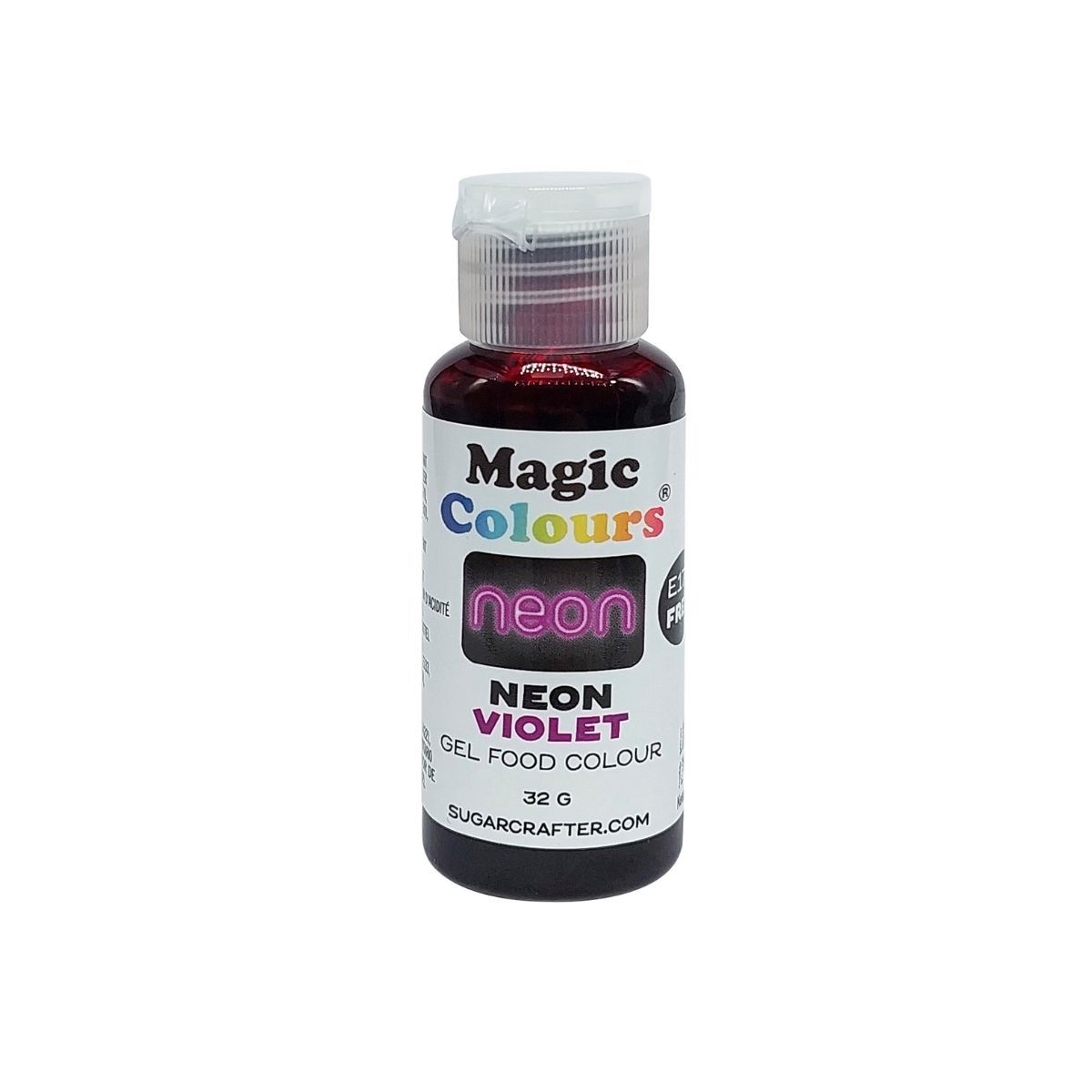 Paste Colour Neon Purple/Violet - 32g, Magic Colours