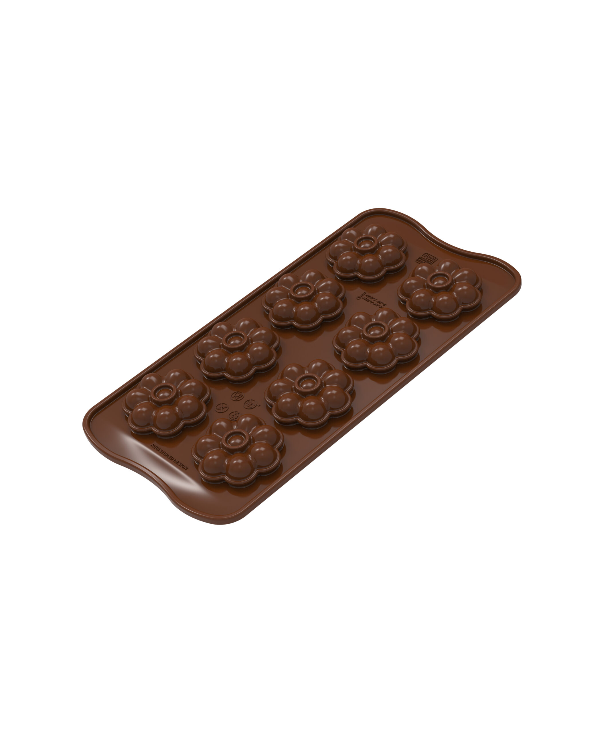 Blomma - Chokladform i silikon, Silikomart