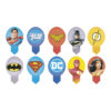 Justice League, Kage Print 6,5x4cm – Dekora