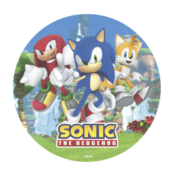 Sonic the Hedgehog, Kage Print Ø20cm - Dekora