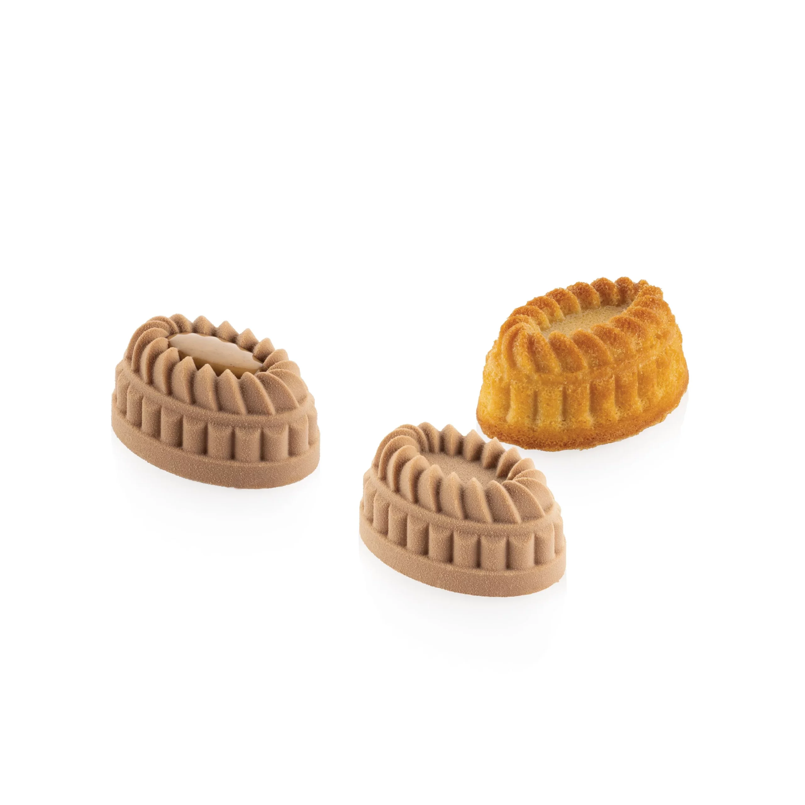 Pleincoeur Oval 28 - Silikonform, Silikomart Professional