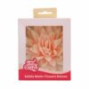 Spiselig Vaffelblomst – Pæon Orange Ombré 1 stk, FunCakes