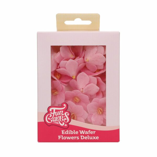 Spiselig Vaffelblomst – Hortensia Pink 18 stk, FunCakes