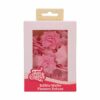 Spiselig Vaffelblomst – Rose Rosalia Pink 15 stk, FunCakes