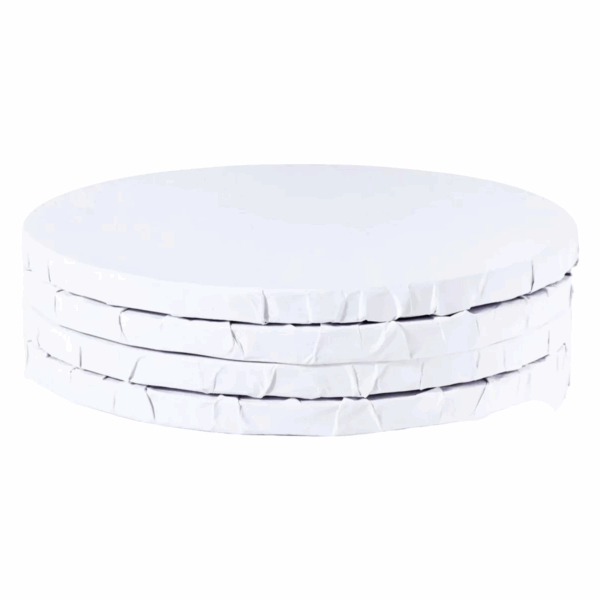 Kagefad Hvid Ø30cm - 4 stk., PME^