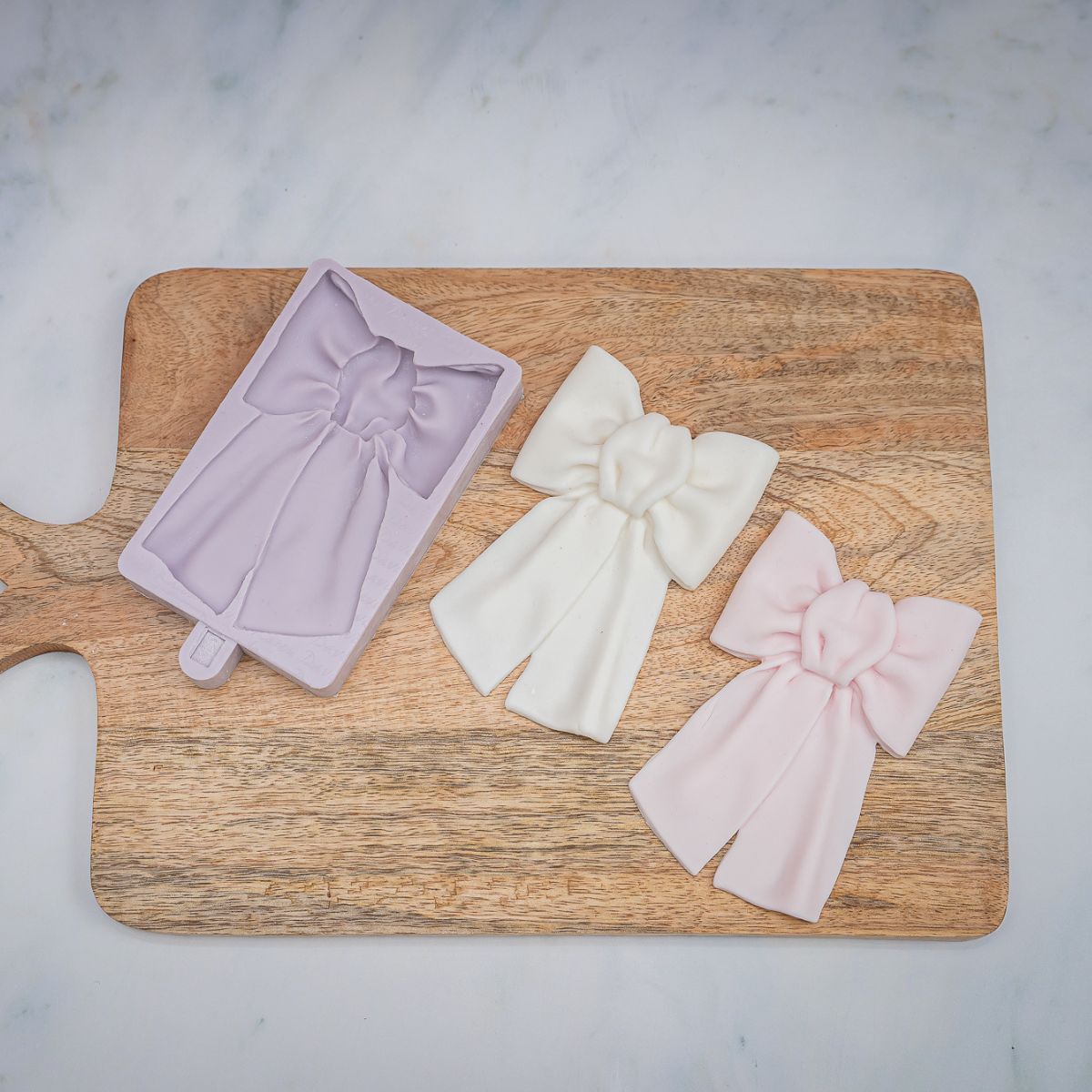 Silikonform, stor rosett - Karen Davies