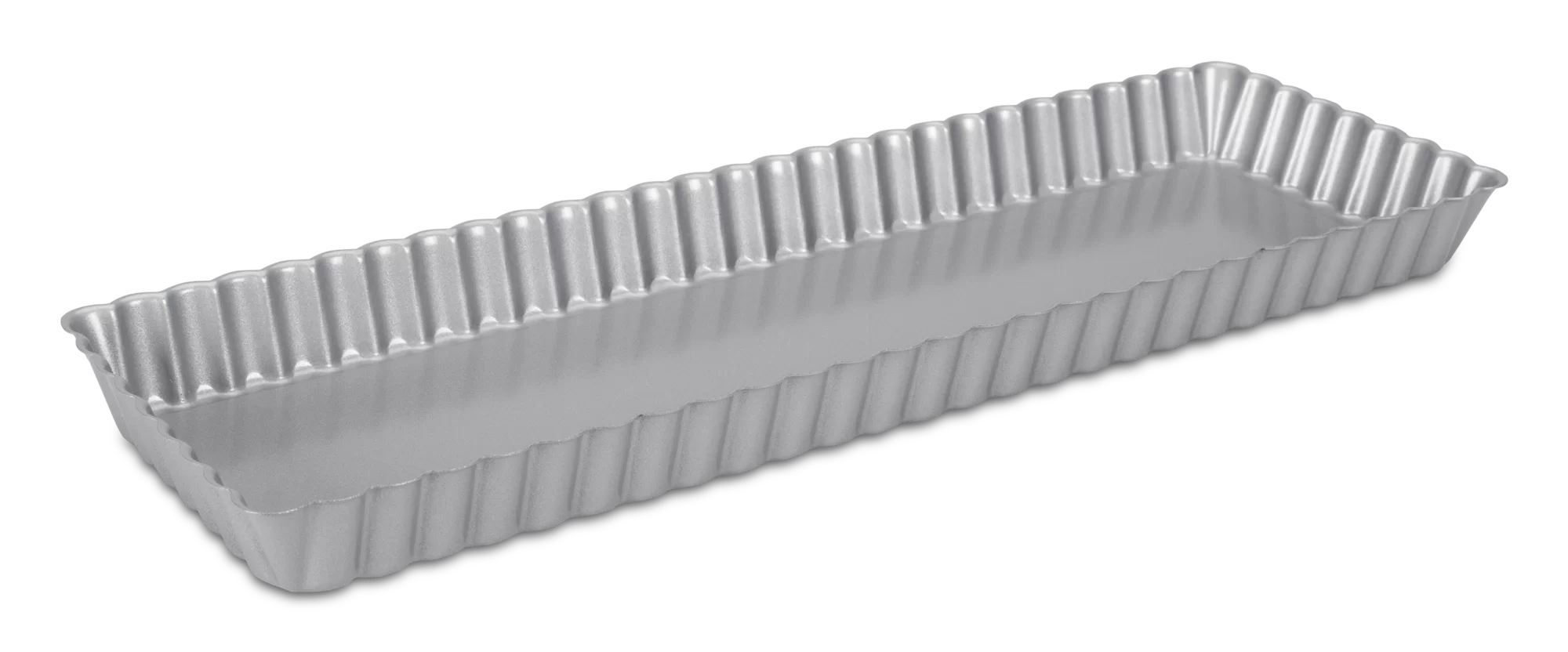 Retangulär pajform med lös botten - 35,5 x 11,5 cm, Städter