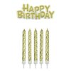 Happy Birthday Fødselsdagslys, Rosaguld- PME