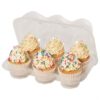 Kageboks til 6 Cupcakes, 3 stk. - PME