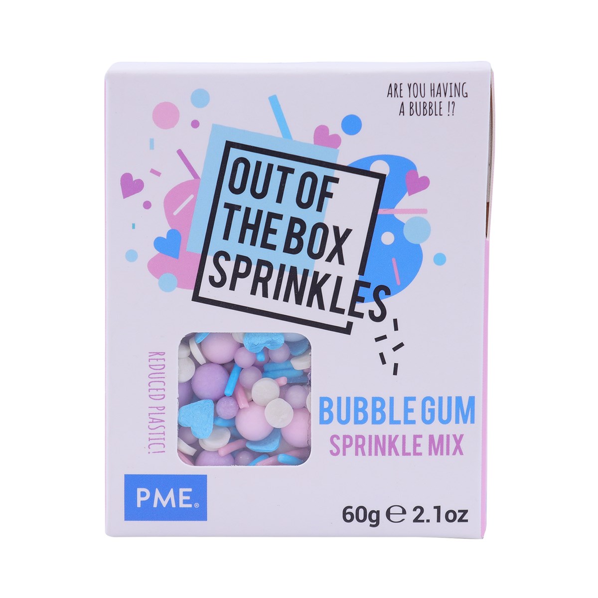 Out The Box strösselmix - Bubble Gum 60g, SME
