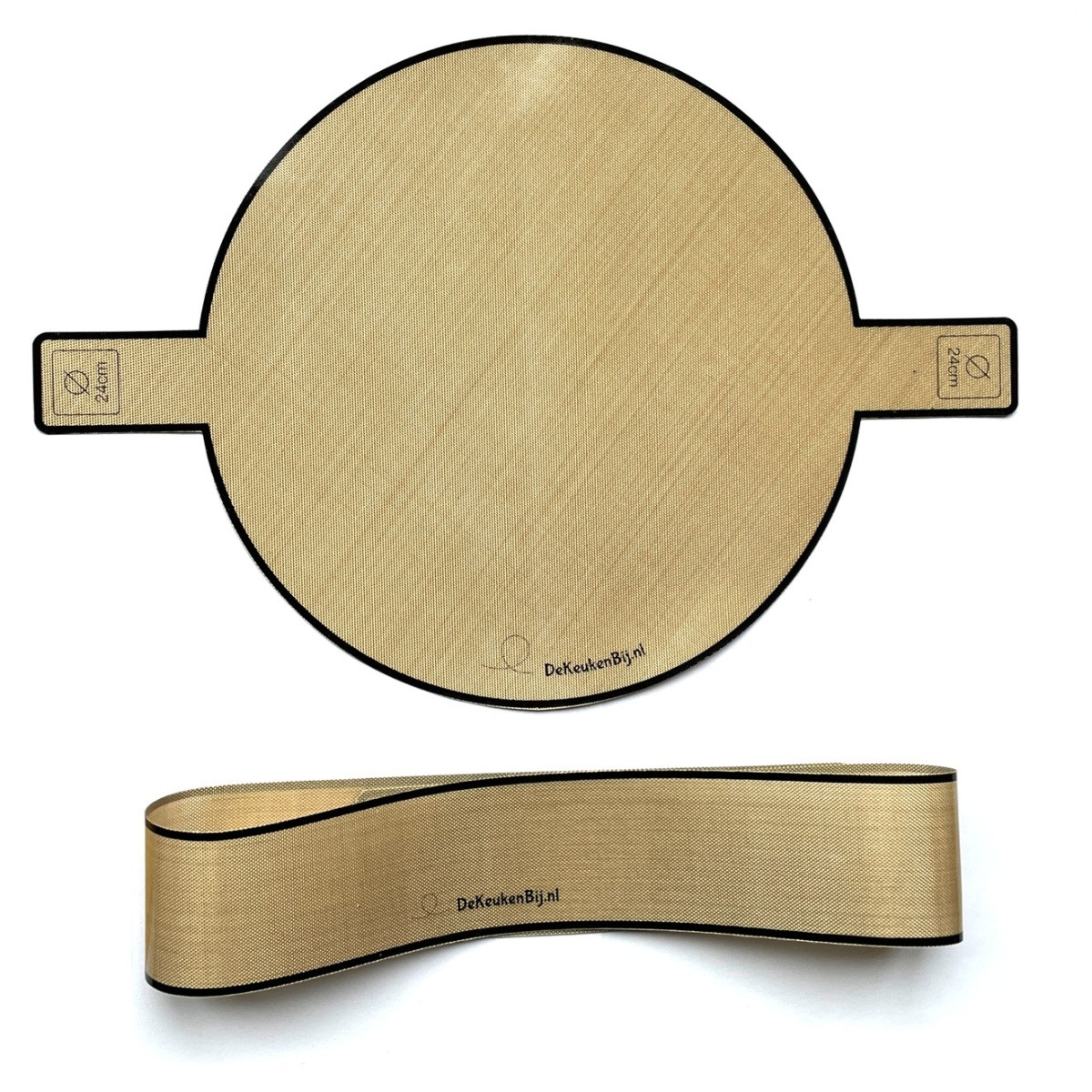 Återanvändbart Bakpapper för Rund Bakform – Ø18 cm