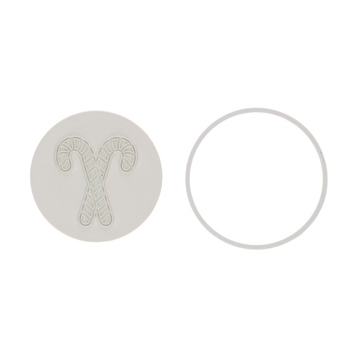 Polkagris Utstickare och Präglare - 7,5 cm, Wilton