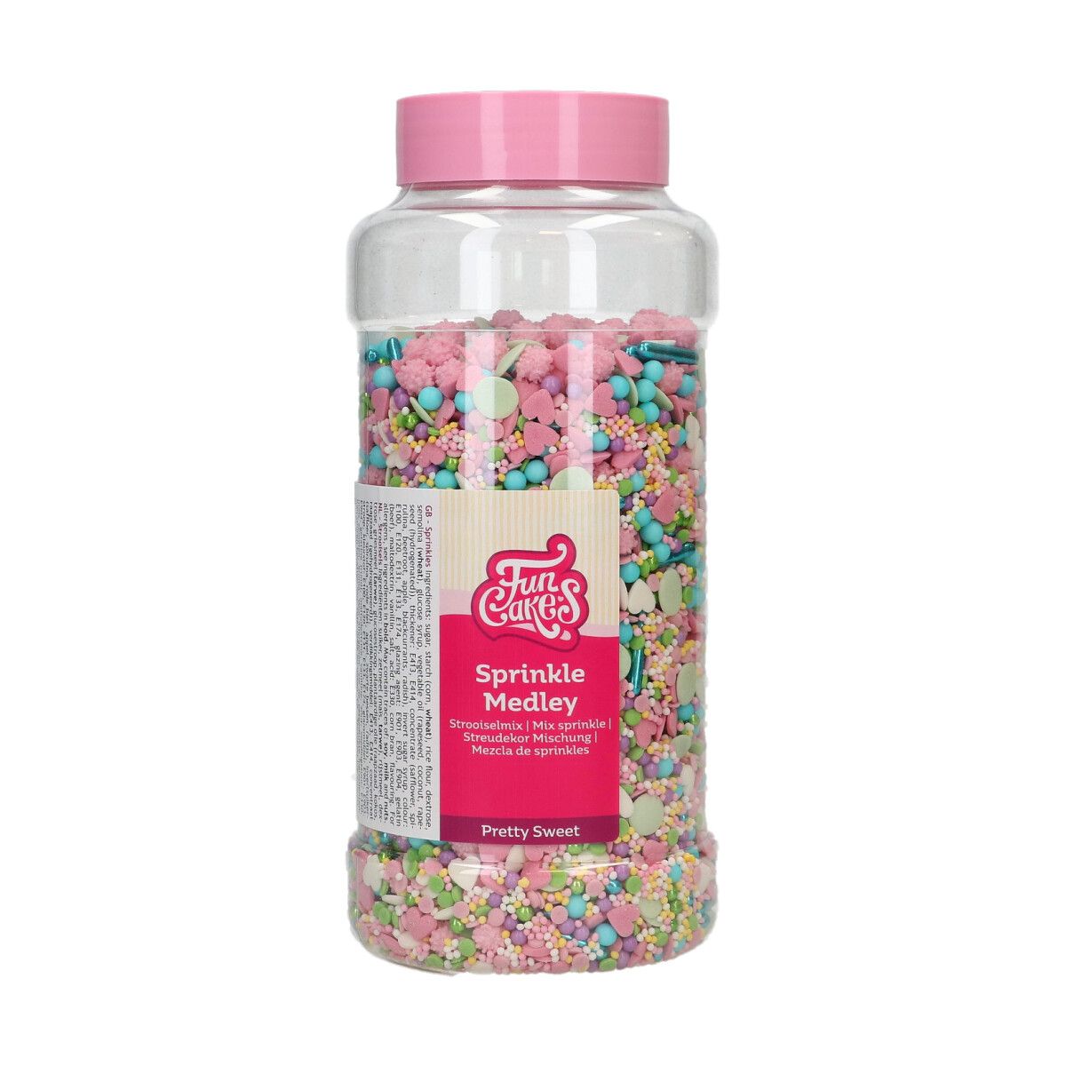 Sprinkle Medley/Strössel Medley - Pretty Sweet 600g, FunCakes