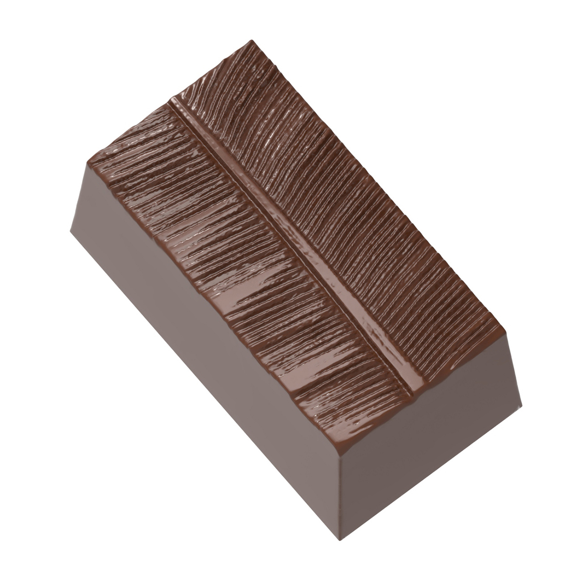 Block Banana Leaf Chokladform, Chocolate World