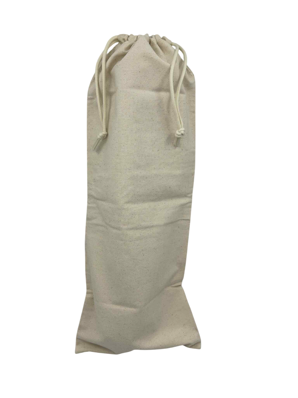 Tätväv brödpåse för flutes, oblekt lin - 55x22cm