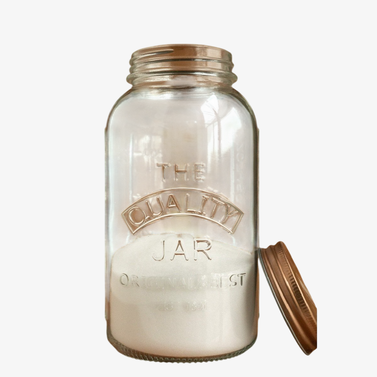 Surdegsburk med lock – 1000 ml