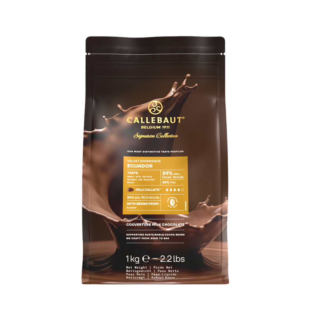Velvet Ecuador Choklad Ljus - 39%, 1 kg