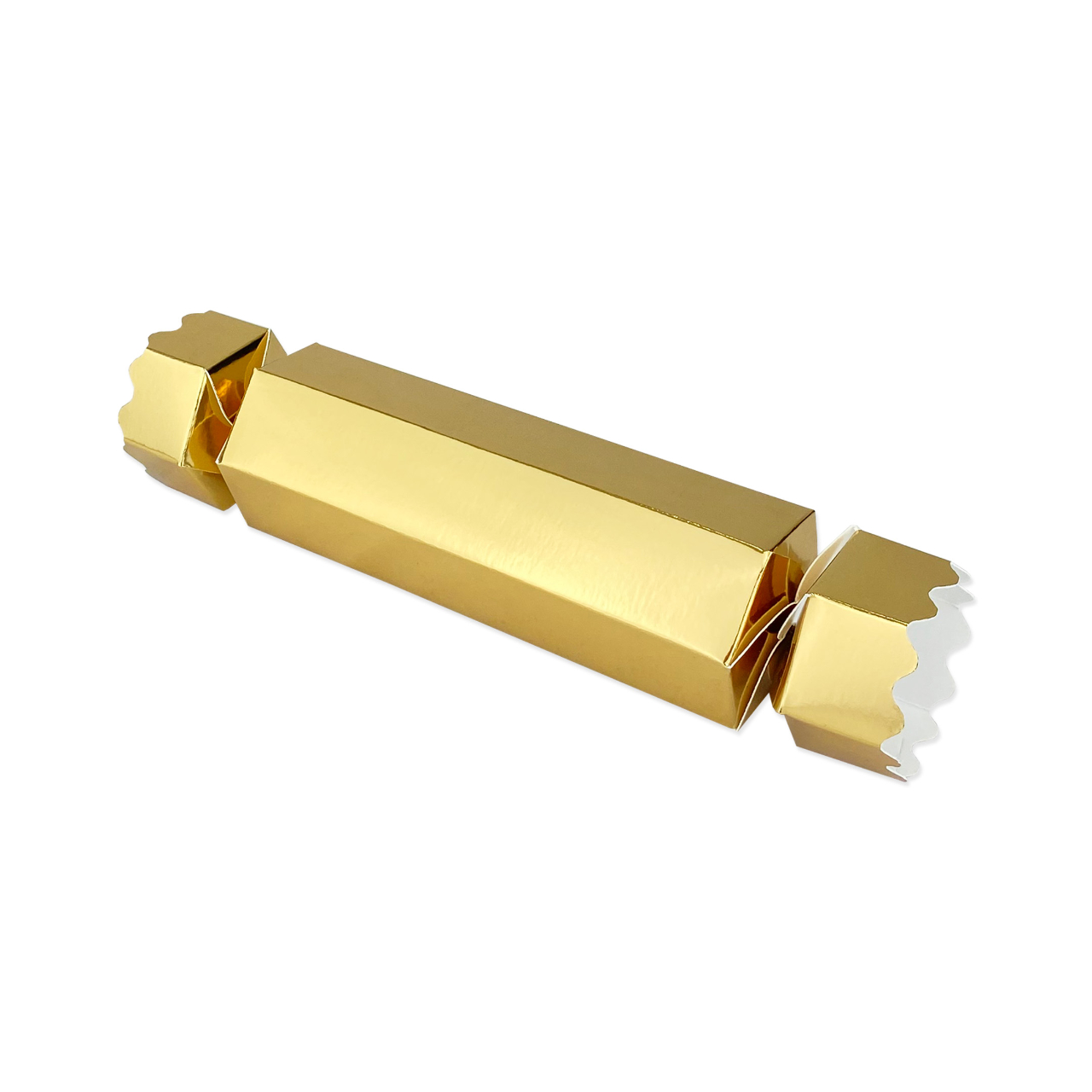 Julknallare Chokladask Large - Guld, 3 st.