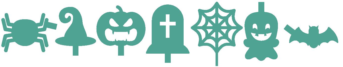 Blandade Halloween ChocoStickers