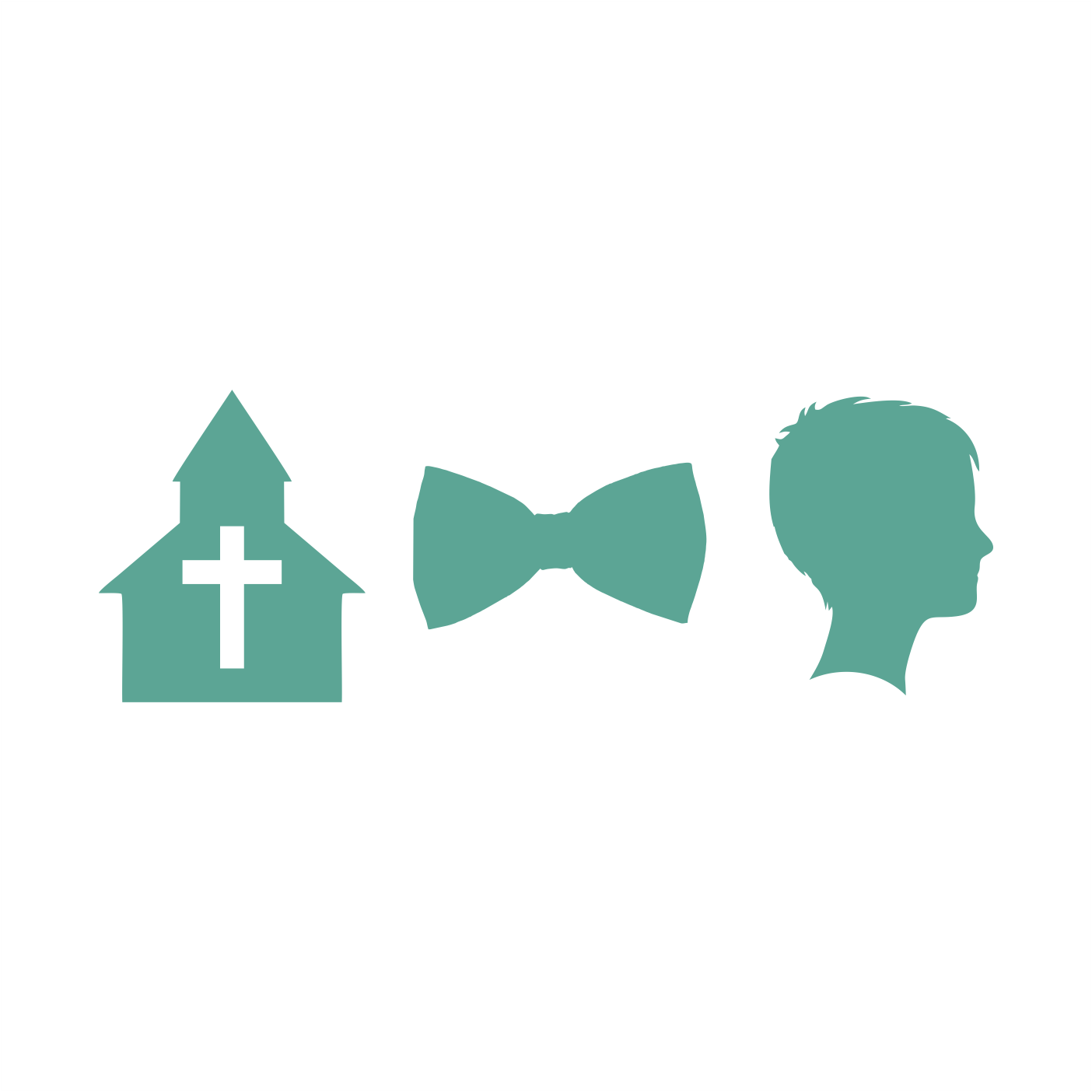 Blandad konfirmation - Pojkar, ChocoStickers