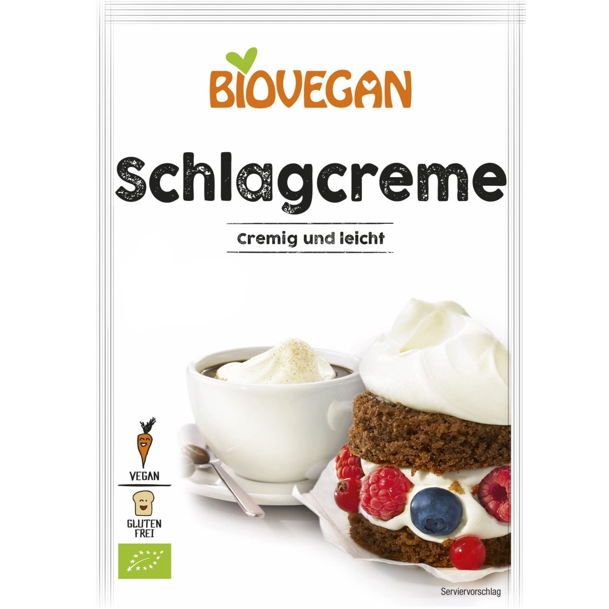 Vispad grädde ekologisk - BioVegan, 54 g