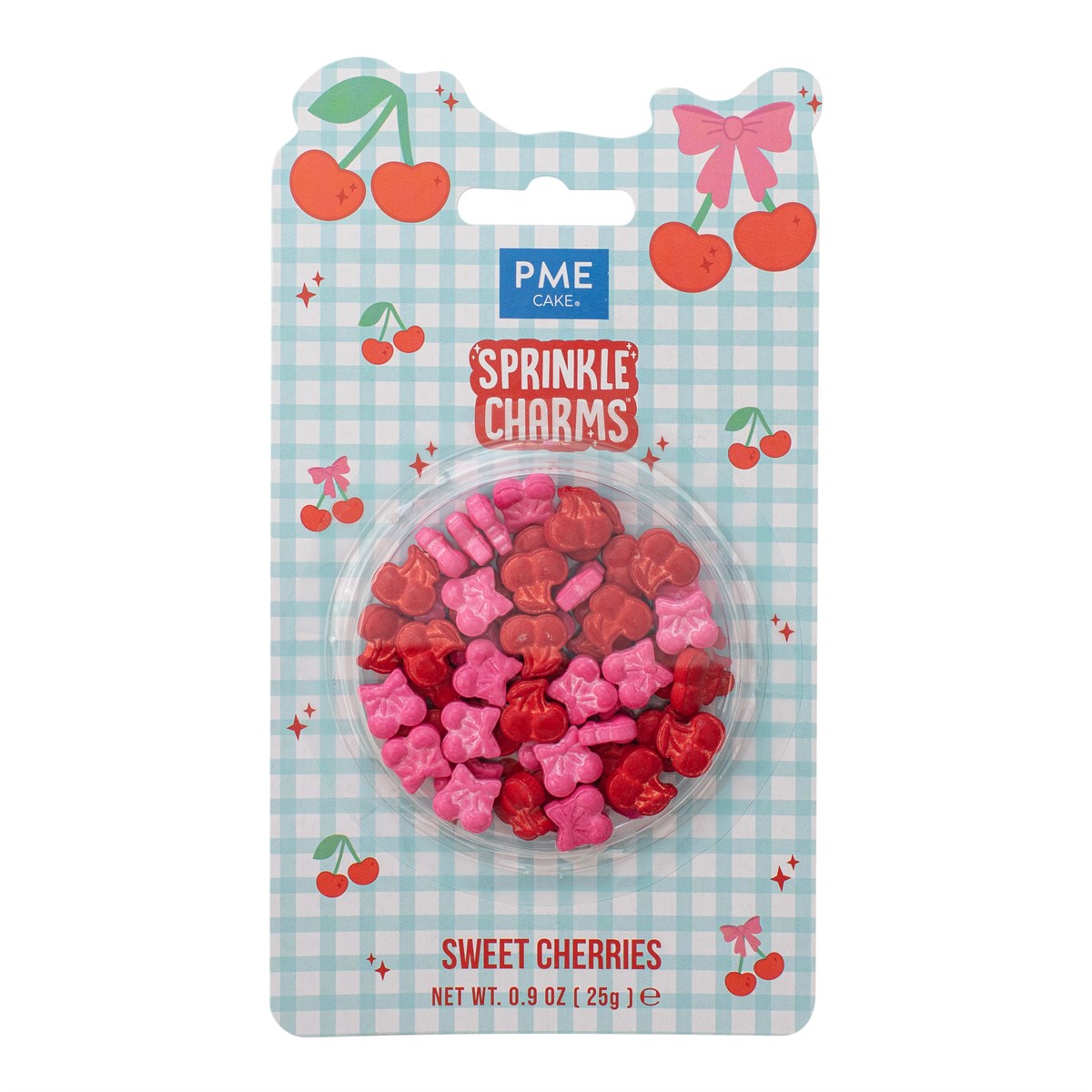Kirsebær Sprinkles - 25g, PME