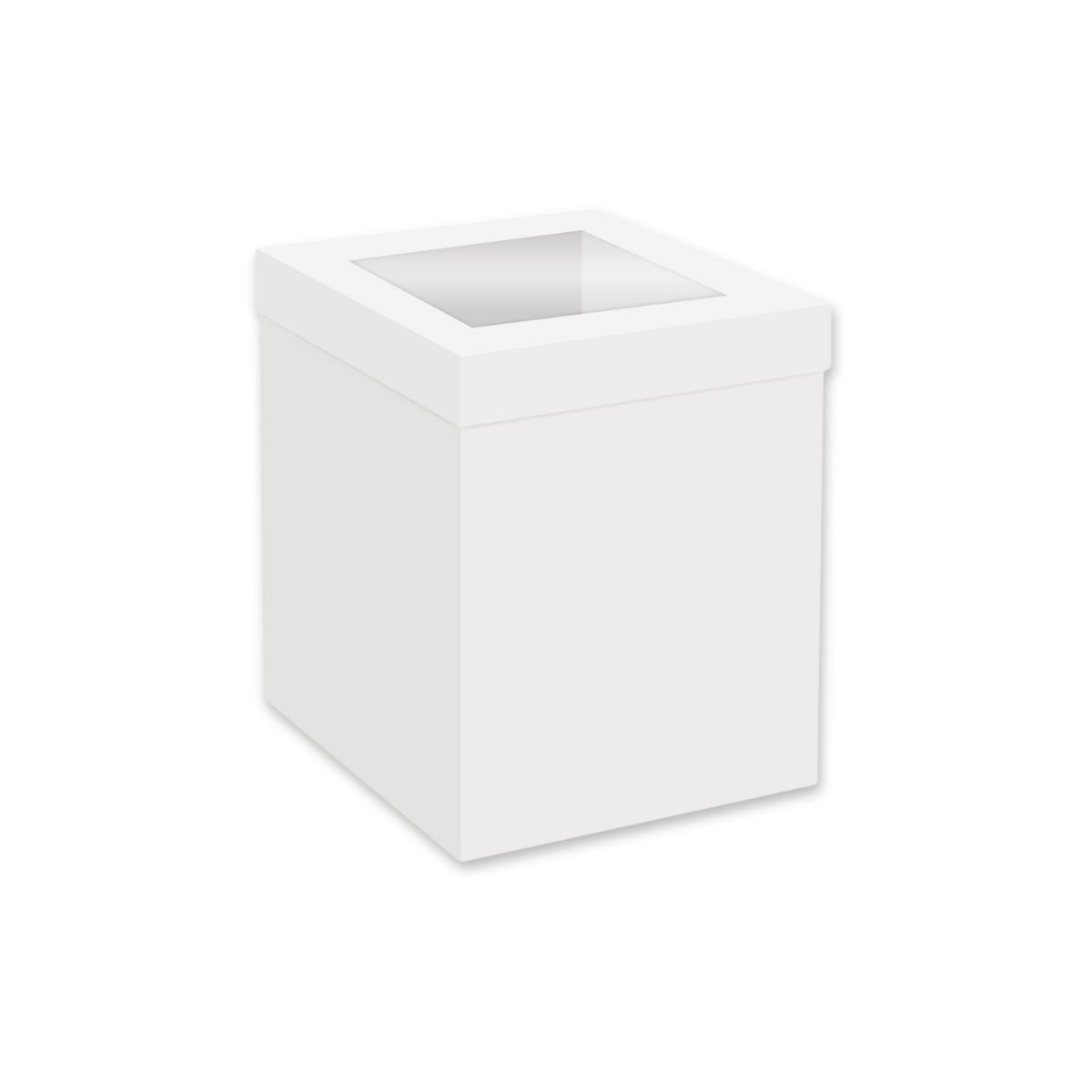 Hög Tårtkartong Med Fönster - Vit 30 x 30 x 30, Simply Making