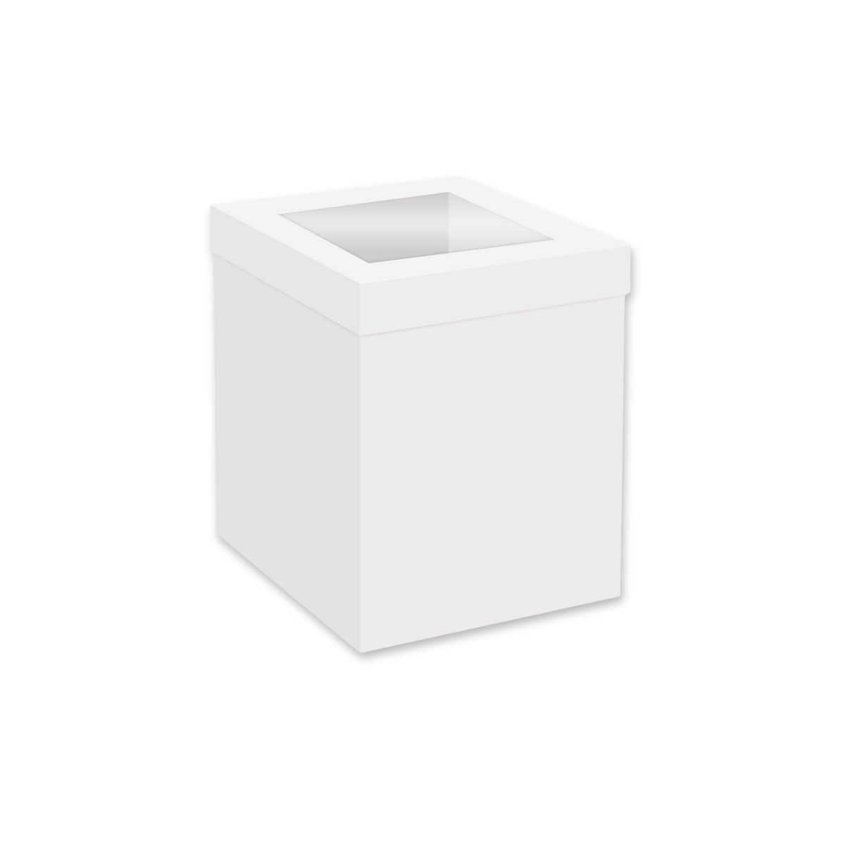 Tårtkartong med fönster – Vit 25 x 25 x 25, Simply Making