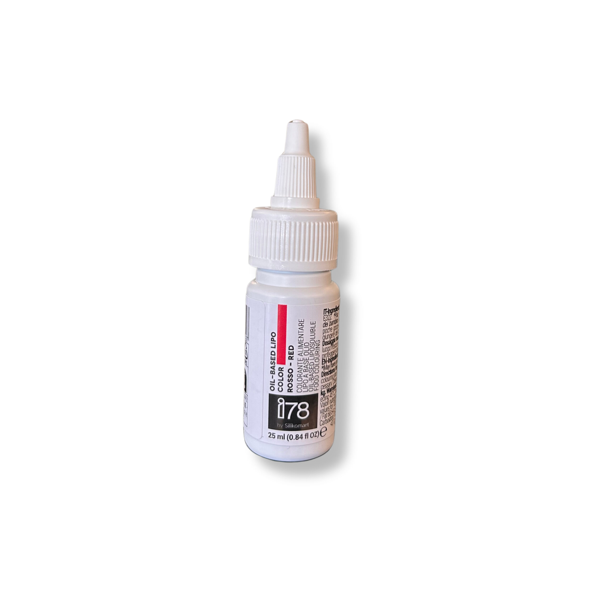 Lipo färg oljebaserad – Röd 25 ml, Silikomart