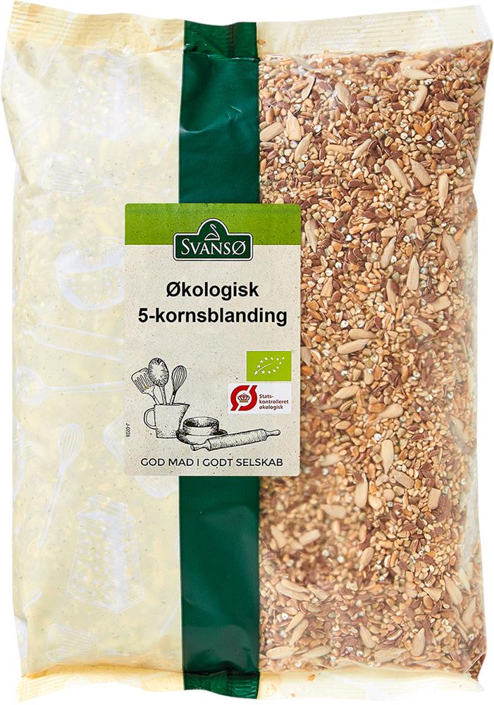 Ekologisk 5-kornsblandning - 1 kg, Svansø
