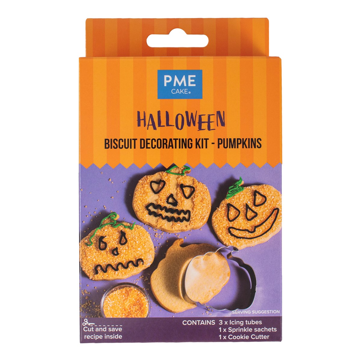 Pumpkins Biscuit Decorating Kit 5 delar, 116,7 g – PME