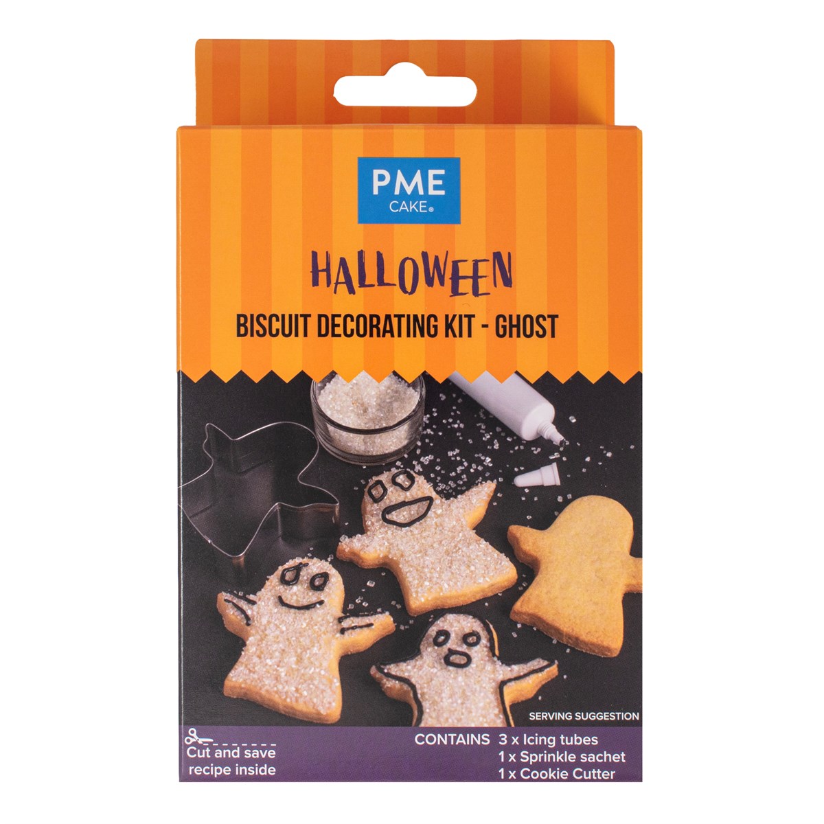 Ghost Biscuit Decorating Kit 5 delar, 116,7 g - PME