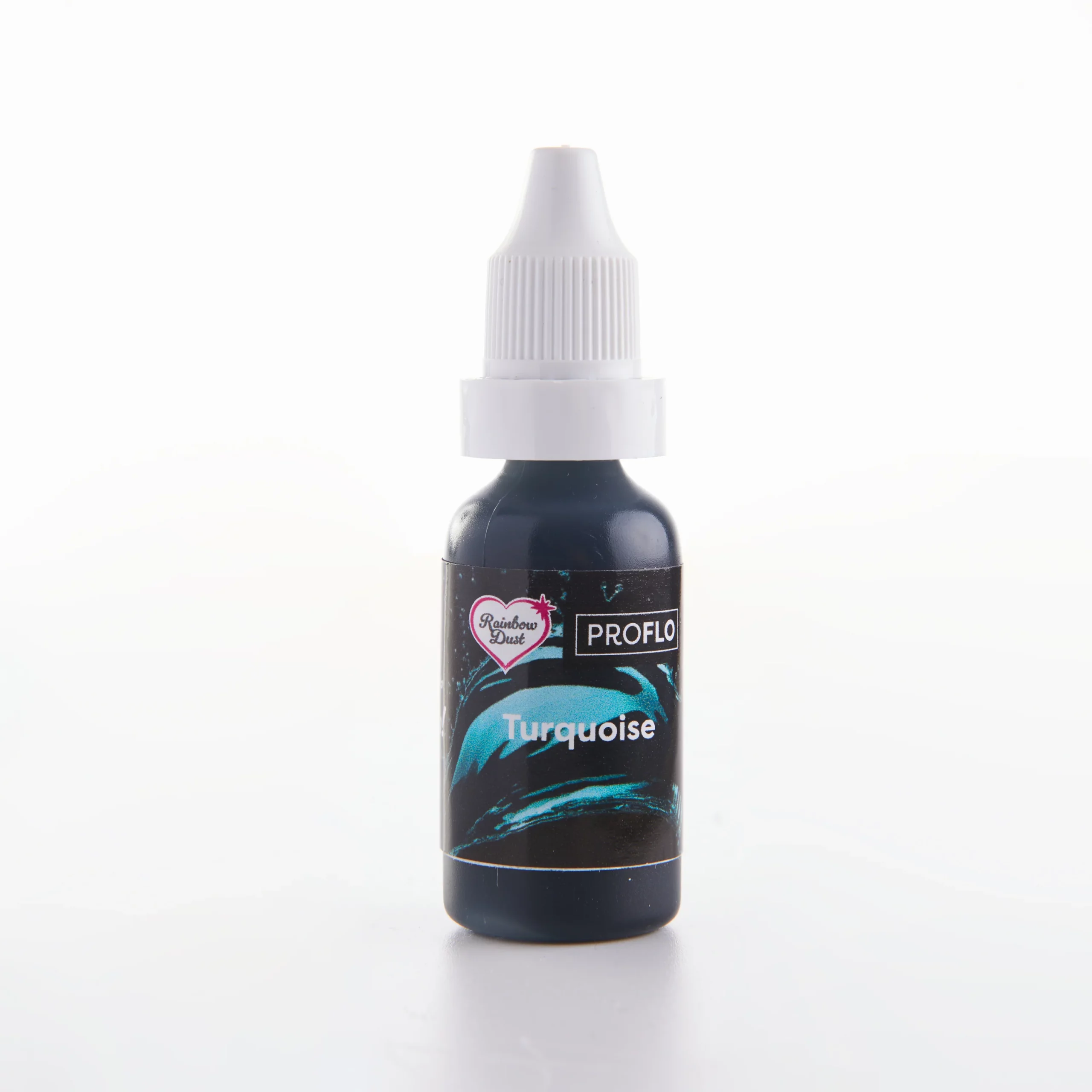 Flytande färg – turkos 19 g, Rainbow Dust
