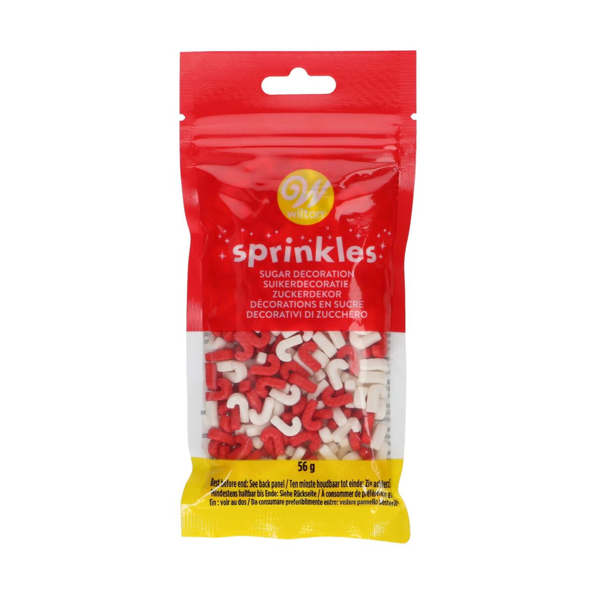 3D-strösselmix - Candy Cane 56 g, Wilton